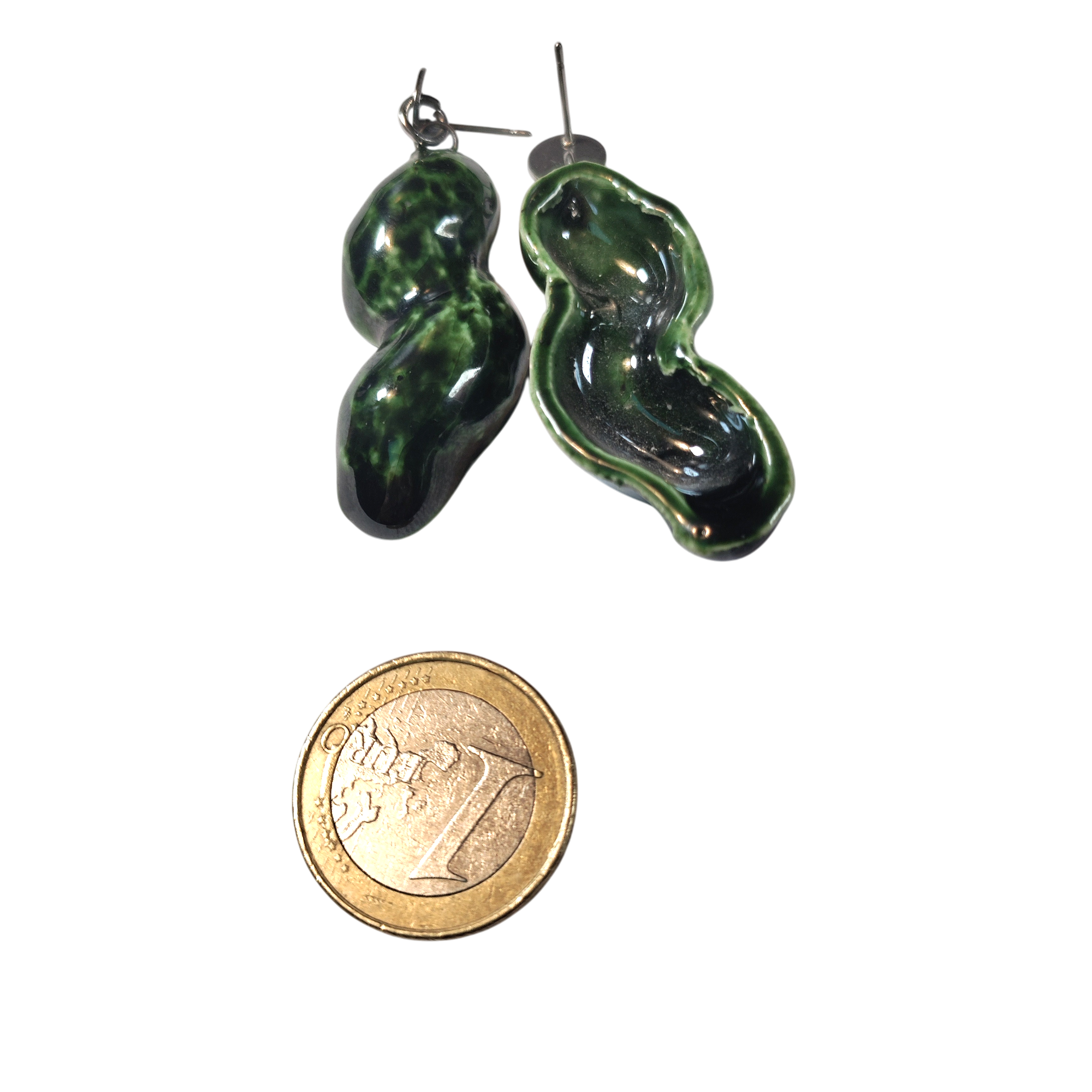 Brincos Orgânicos Verdes